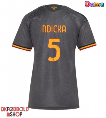 AS Roma Evan Ndicka #5 Tredje trøje Dame 2026-27 Kort ærmer AS Roma Evan Ndicka #5 Tredje trøje Dame 2026-27 Kort ærmer